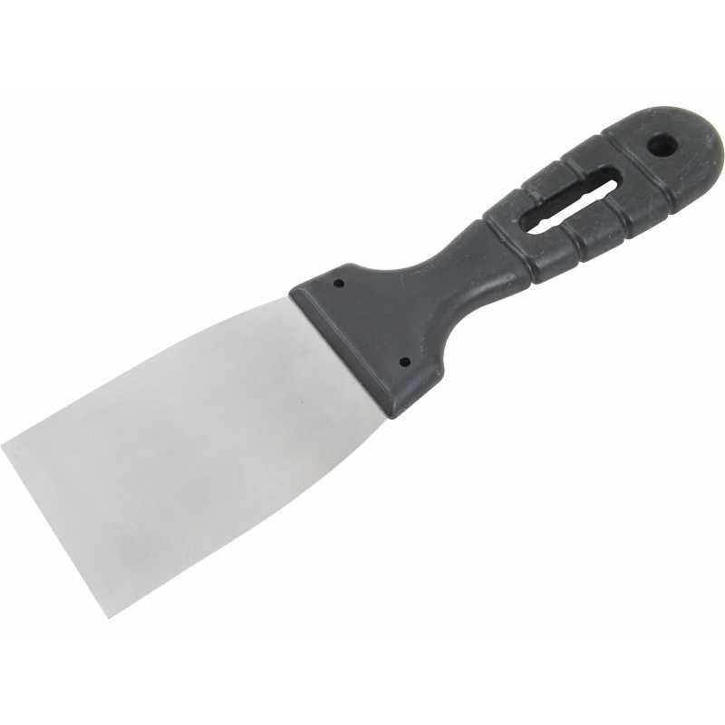 Špachtle nerezová, plastová rukojeť, 60mm, 700502