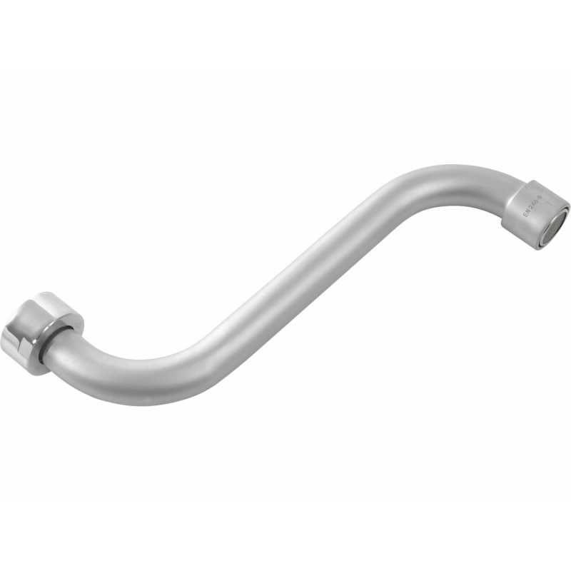 Rameno výtokové zahnuté tvar''S'', 200mm, lesklý chróm, 81068
