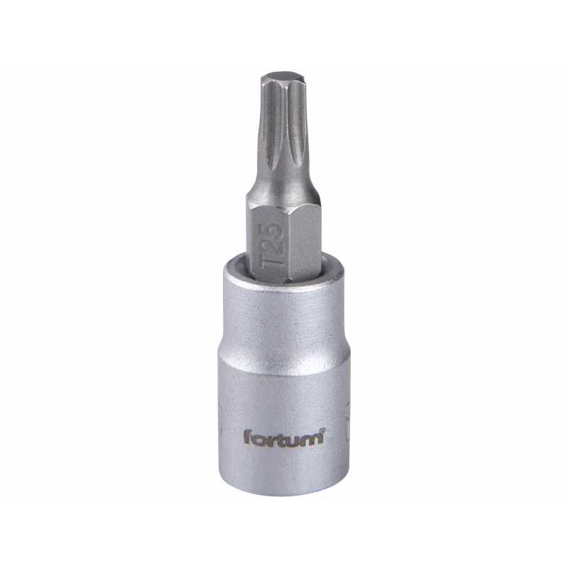 Hlavica zástrčná, 1/4'' torx TX25, Fortum, 4701723