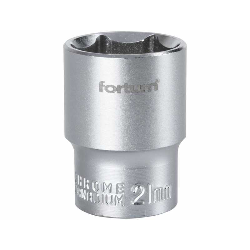 Hlavica nástrčná, 1/2'', 21mm, Fortum 4700421