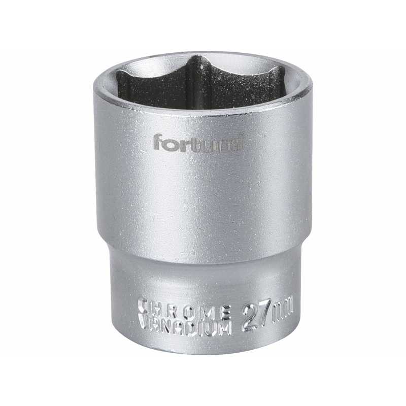 Hlavica nástrčná, 1/2'', 27mm, Fortum 4700427