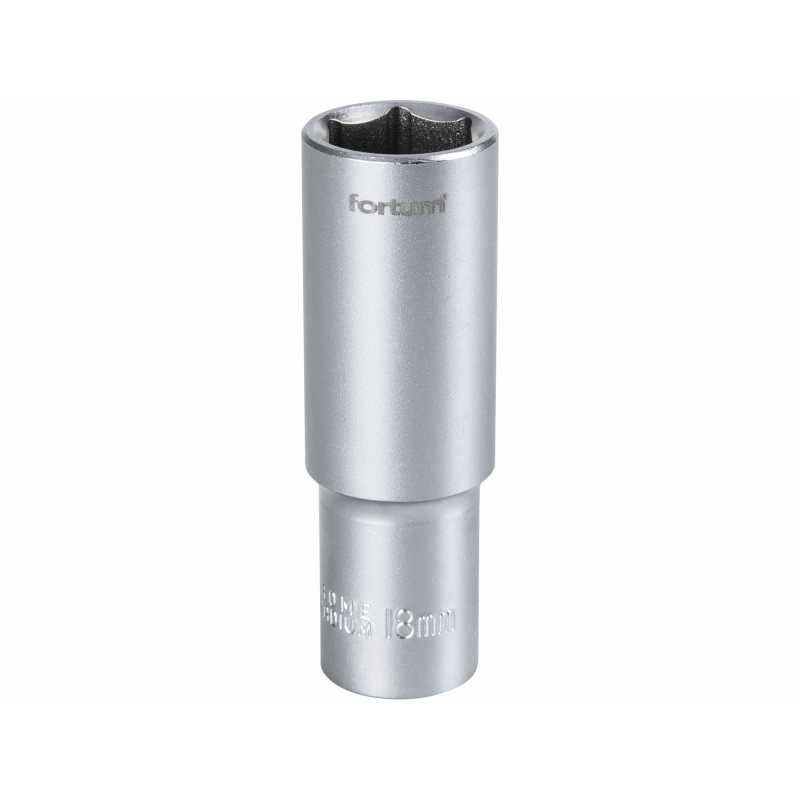 Hlavica nástrčná, 1/2'', 18mm predĺžená, Fortum 4700518
