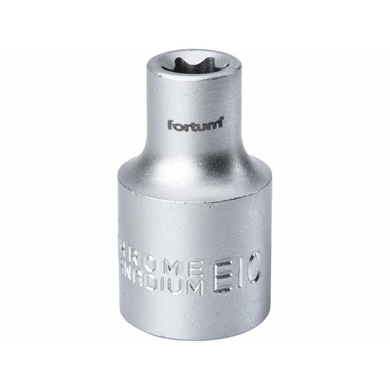 Hlavica nástrčná, 1/2'' vnútorný torx E10, Fortum 4700700
