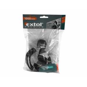 Zámok na bicykel špirálový, 100cmx8mm, Extol Premium 8857814