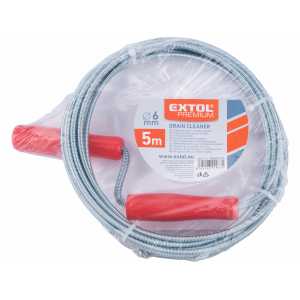 Pružina kanalizačná ''krtko'' 5mx6mm, Extol Premium 8859014