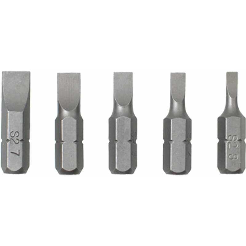 Bity ploché 3-4-5-6-7x25mm