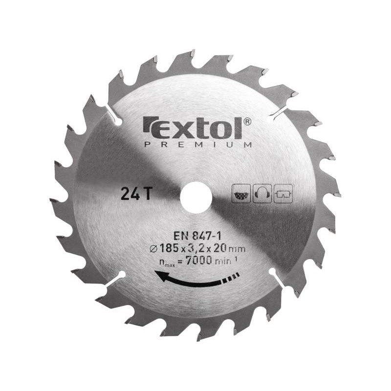 Kotúč pílový 210x2,6x25,4mm, 24zubov, Extol Premium 8803234