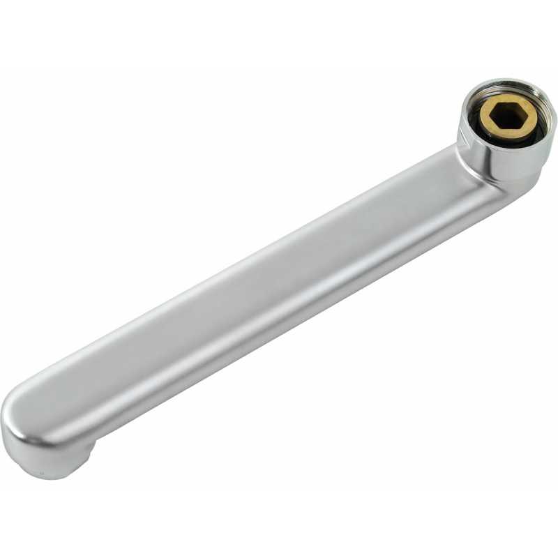 Rameno výtokové rovné 200mm, lesklý chróm, 81063