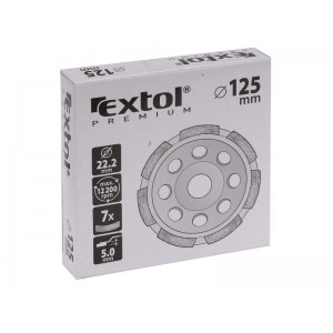 Kotouč diamantový brusný 115mm, Extol premium 8803111