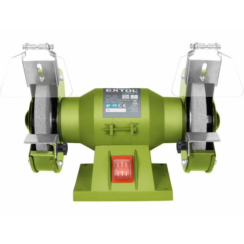 Bruska dvoukotoučová, příkon 150W, Extol Craft 410120