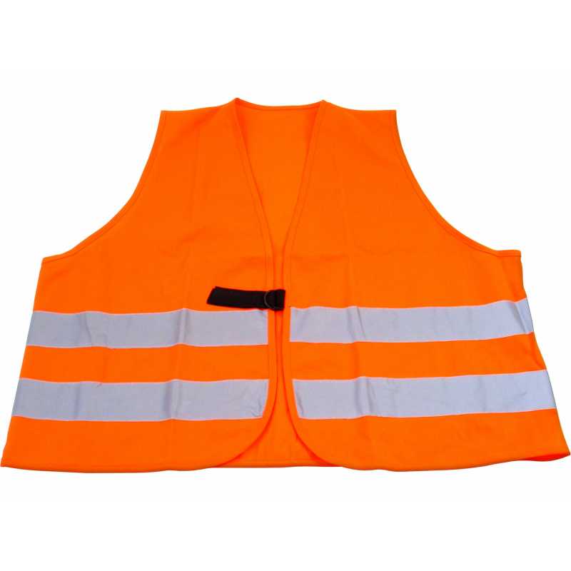 Vesta signálna s reflexnými pásmi, oranžová 9727
