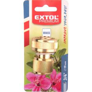 Rychlospojka na hadici mosazná, Extol Premium 8876003