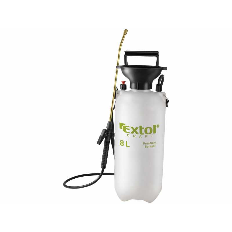 Postřikovač zahradní tlakový, 8l, Extol Craft 92603