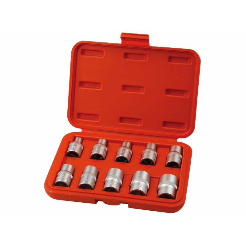 Hlavice nástrčné, TORX, 10-dílná sada, Extol Premium 8818128