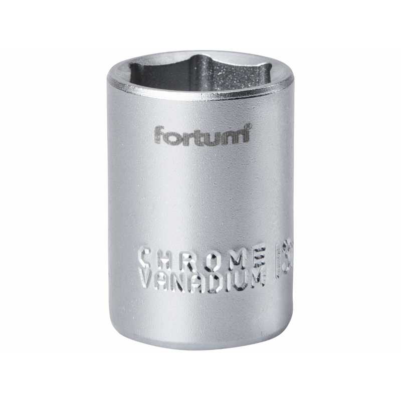 Hlavica nástrčná, 1/4'', 13mm, Fortum, 4701413