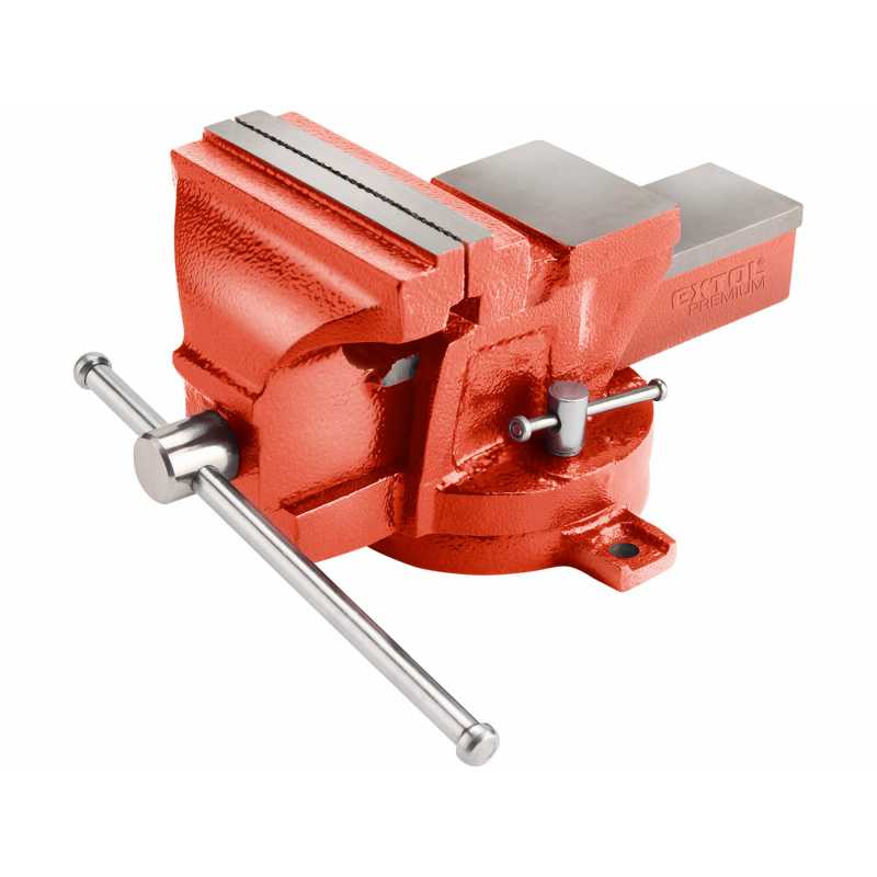 Zverák otočný 100mm s kovadlinou, Extol Premium 8812622