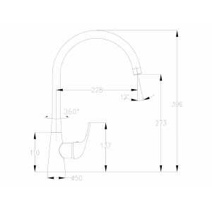 Batéria stojánková, horné rameno, nový design, 81020