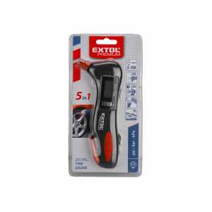 Měřič tlaku digitální 5v1, Extol Premium 8863050