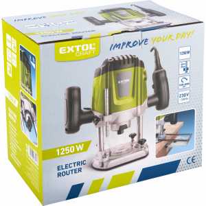 Frézka horná, príkon 1250W, Extol Craft 408000