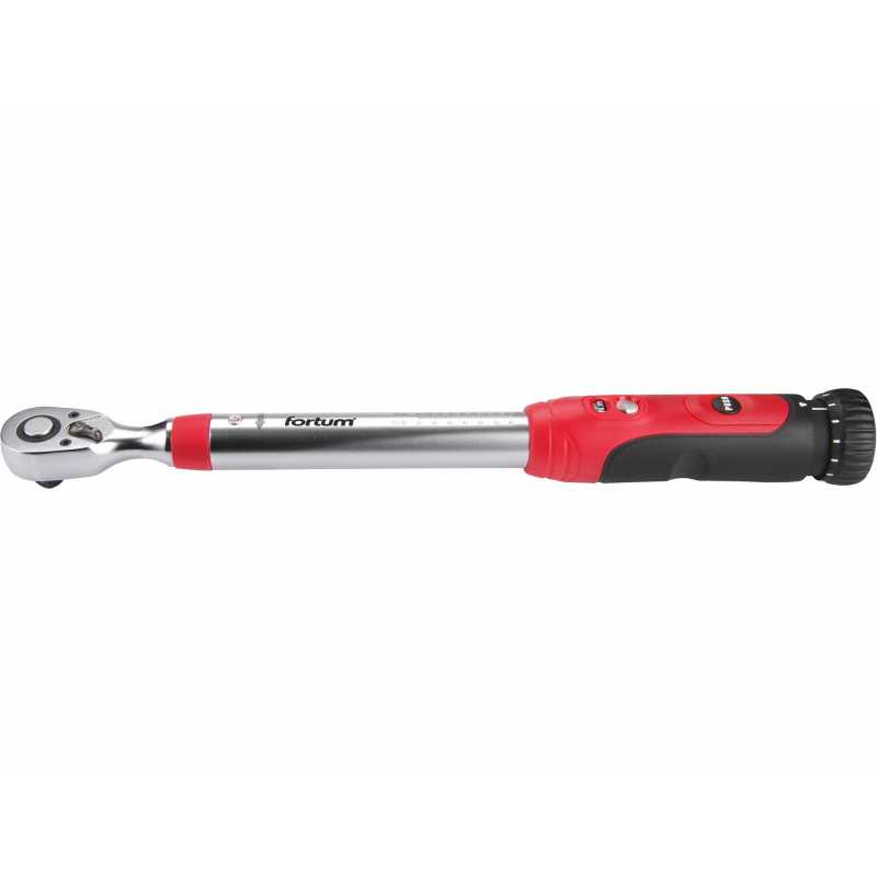 Momentový klíč se stupnicí, 1/4", 5-25Nm, Fortum 4700211