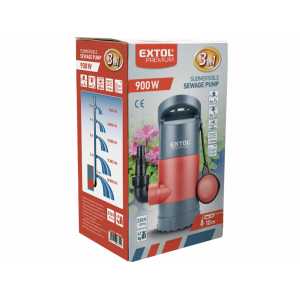 Čerpadlo kalové ponorné SP900, 3v1, Extol Premium 8895013
