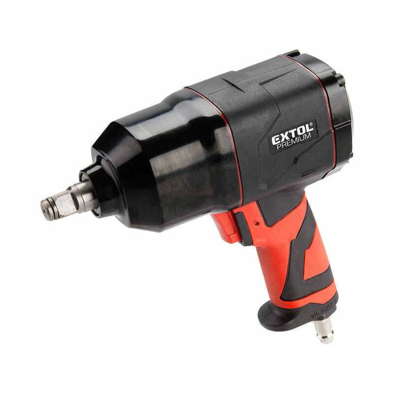 Uťahovák príklepový pneumatický WI 340, 340Nm, Extol Premium 8865011