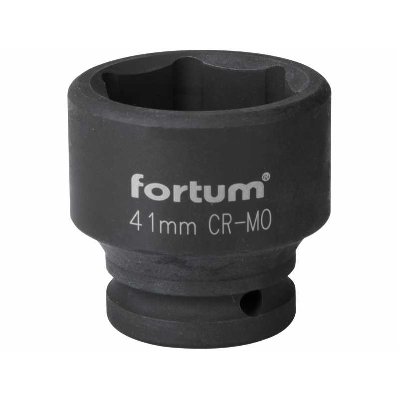 Hlavica nástrčná rázová, 3/4'', Cr-V.Mo., 41mm, Fortum, 4703041