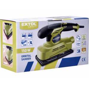 Bruska vibrační, příkon 150W, Extol Craft 407114