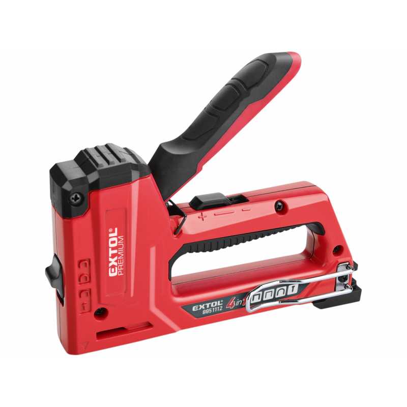 Pistole sponkovací 4-funkční, nastavitelný tlak, Extol Premium 8851112