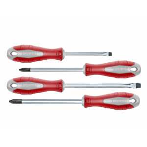Šroubováky S2, magnetické, 4-dílná sada, FORTUM, 4740920