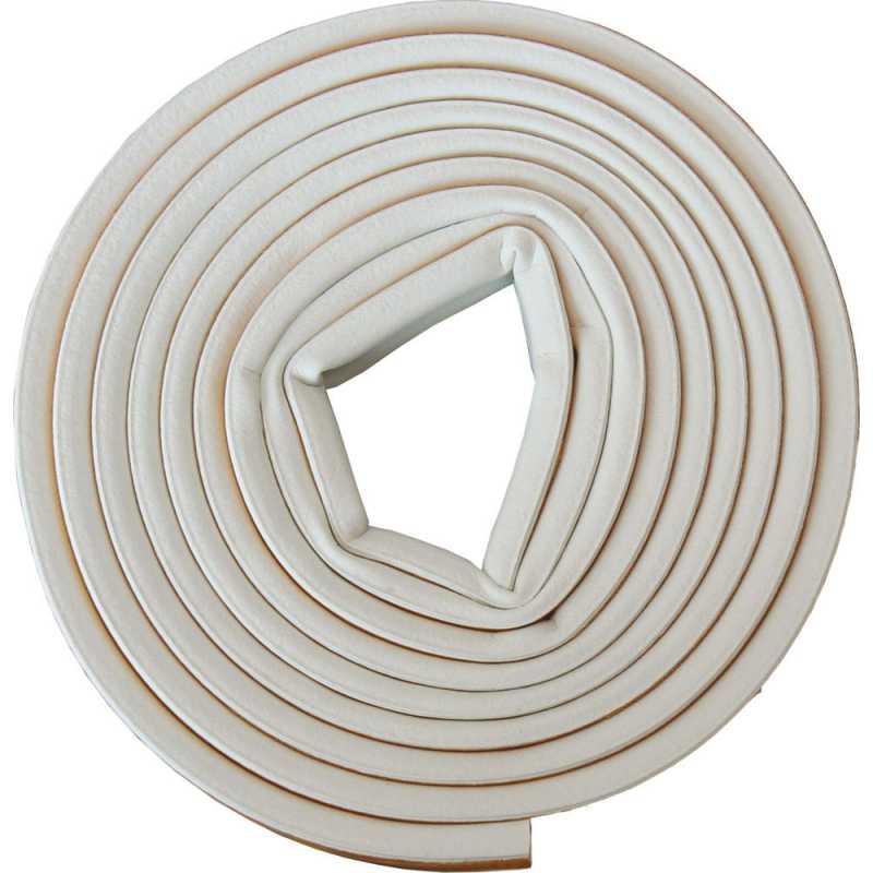 Tesnenie samolepiace Geko profil P 6m, 9x5,5mm, biele, 6903
