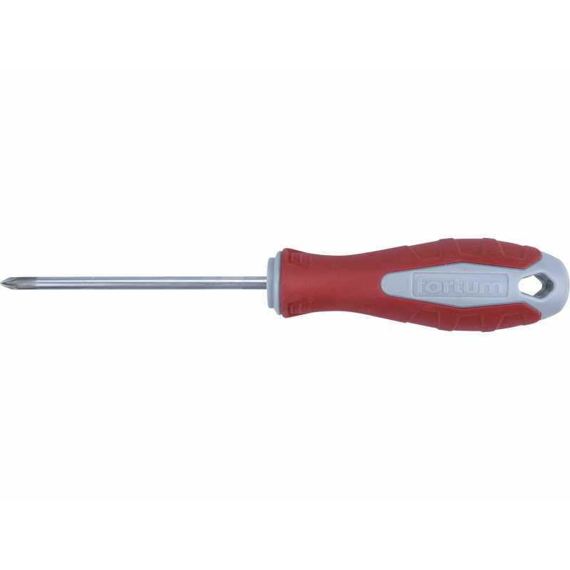 Skrutkovač krížový PZ1x100mm, FORTUM, 4740304