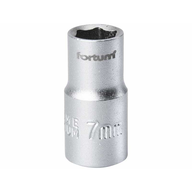 Hlavice nástrčná, 1/4'', 7,0mm, Fortum, 4701407