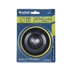 Tanier unášací pre uhl. brúsky 115mm M14 adaptér na vŕtačku, Extol Craft 108531