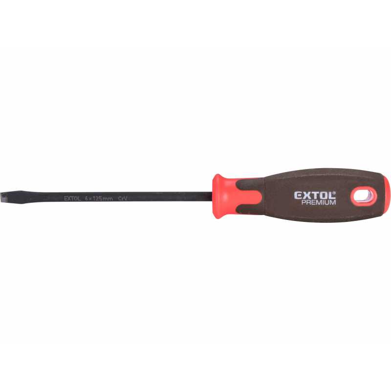 Skrutkovač (-) 6x125mm, SuperGrip, Extol Premium 8819266