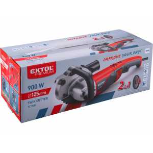 Píla dvojkotúčová protibežná TC 900, 860W, 125mm, Extol Premium 8893020
