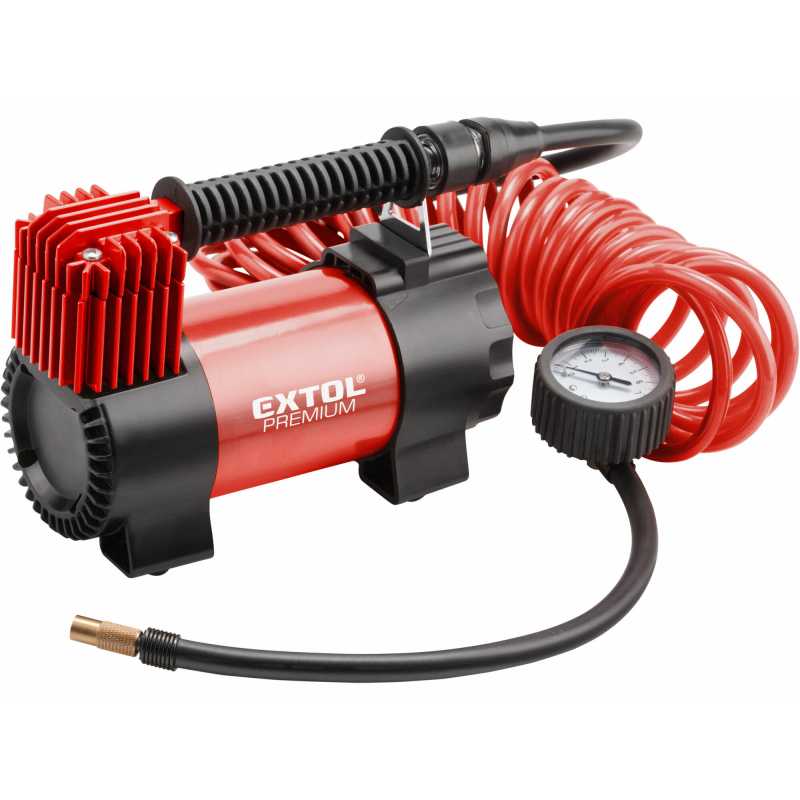 Kompresor do auta CC 160 12V 6,9bar 3m Extol Premium 8864001
