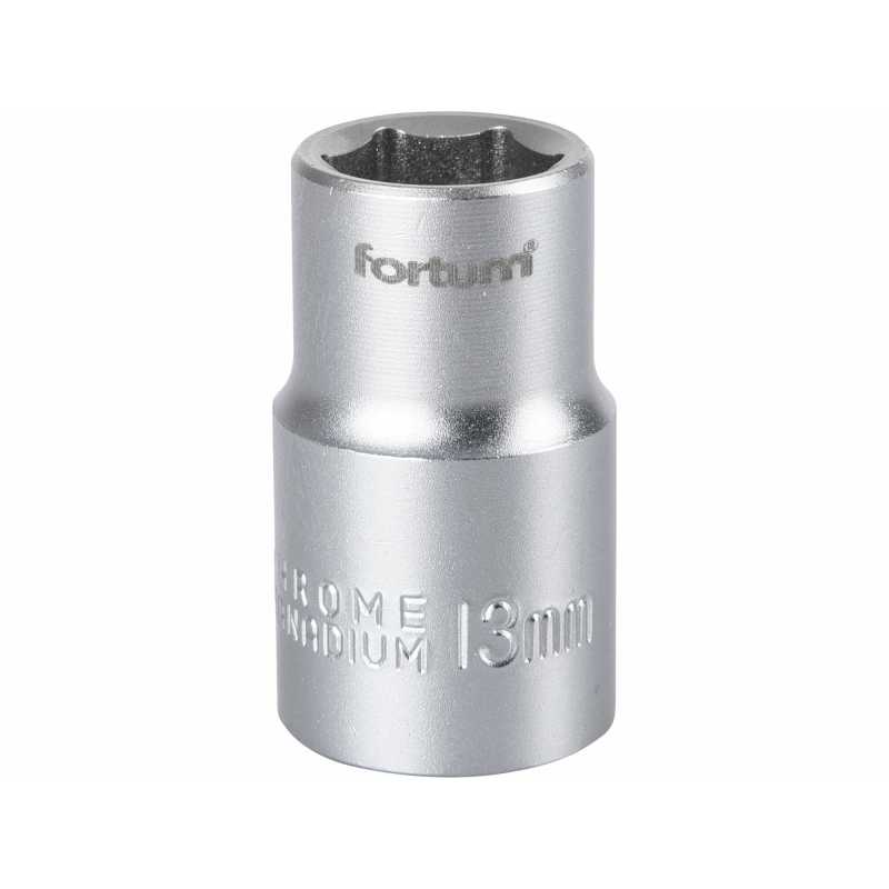 Hlavica nástrčná, 1/2'', 13mm, Fortum, 4700413