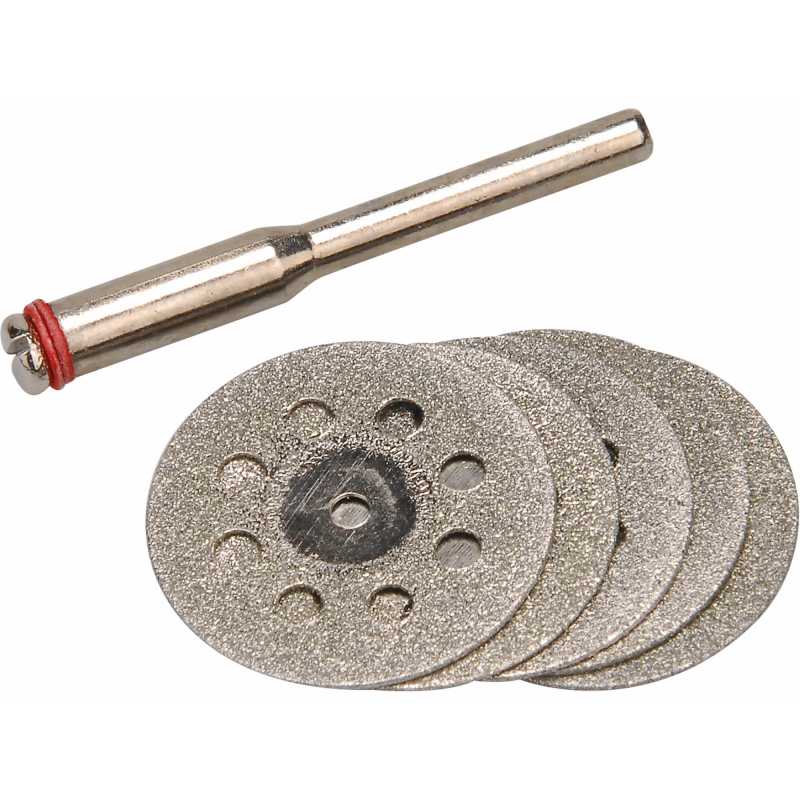 Kotouče diamantové na přímou brusku, sada 5ks, Extol Craft 73421