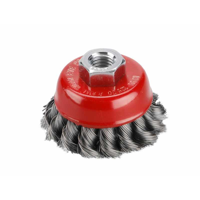 Kartáč hrnčekový M14, drôt 0.5mm, 65mm, Extol Craft 17007