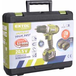 Šroubovák akumulátorový, Extol Craft 402440