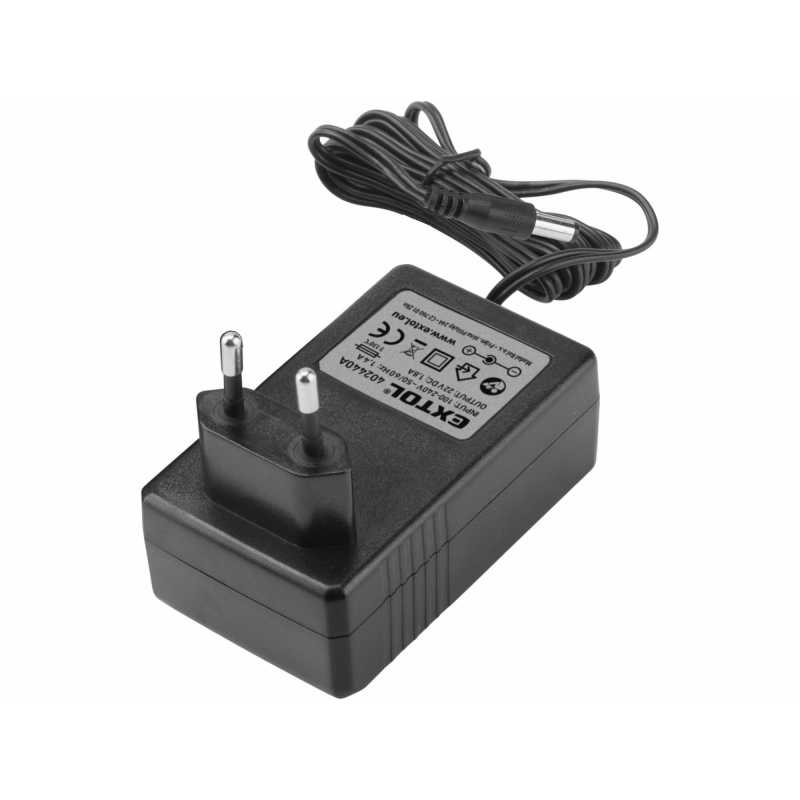 Nabíječka akumulátoru 18V, 1h, pro 402440, Extol Craft 402440A