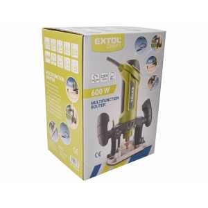 Multifunkčná frézka, príkon 600W, Extol Craft 408010