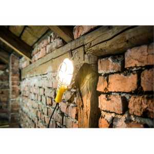 Svítilna pracovní IP20, max. 60W, 230V, 5m kabel, Extol Craft 43290