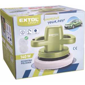 Leštička elektrická, 140W, 240mm, 3300 ot/min., Extol Craft 403300