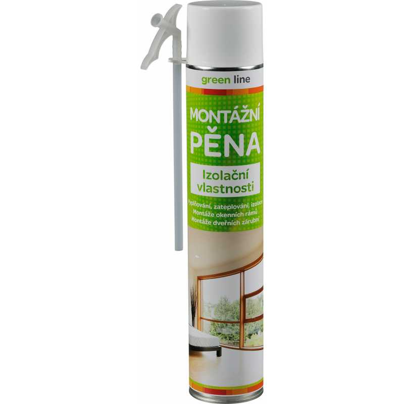 Pena montážna polyuretánová trubičková, objem 750ml, Den Braven 40140