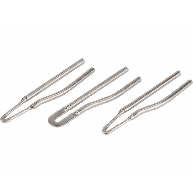 Hroty pájecí 3ks pro pájecí pistoli 8894510, Extol premium 8894510A