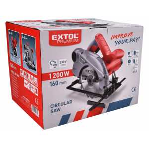 Píla kotúčová 1200W, 160mm, Extol Premium 8893005