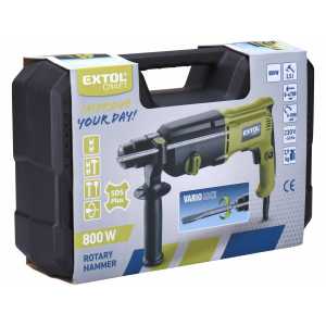 Kladivo vŕtacie a sekacie, 800W, Extol Craft 401223