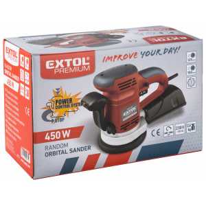 Brúska excentrická ERS 450 SCP, príkon 450W, Extol Premium 8894202